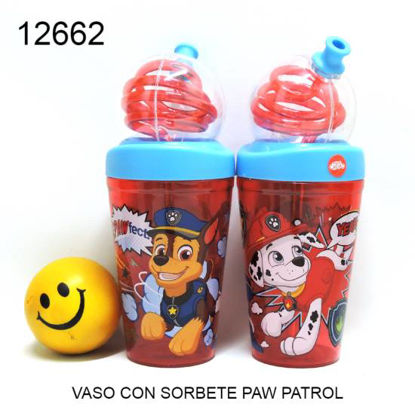 Imagen de VASO CON SORBETE PAW PATROL 12.24